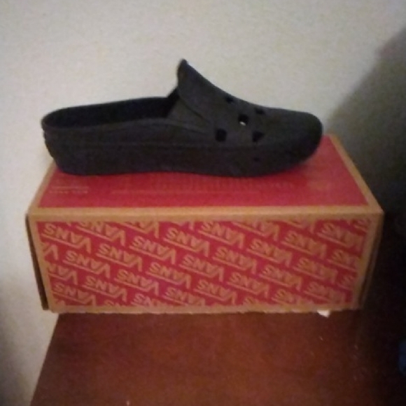 Vans Men's Black Mules - Picture 1 of 1